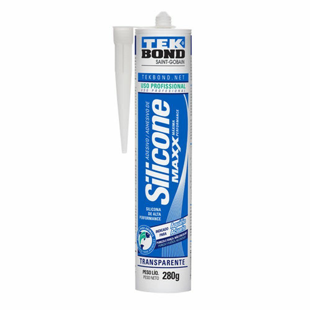 Silicone Acético Maxx 180g Incolor Tekbond