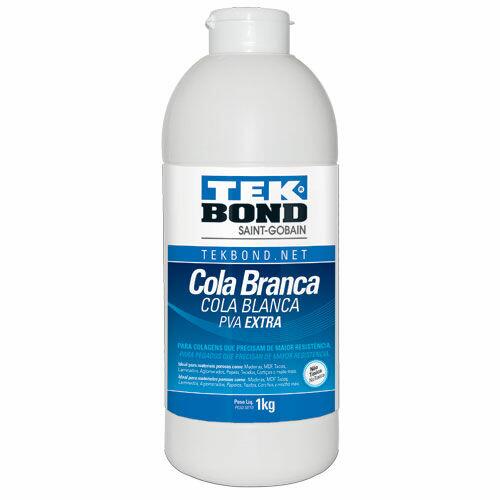 Cola Tekbond PVA Extra 1kg Branca