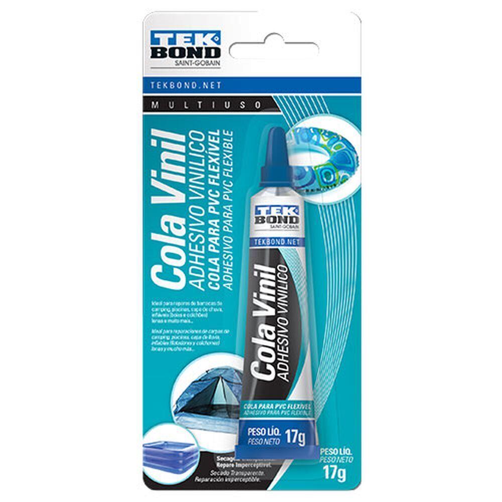 Adesivo Linha Vinil 17g Incolor Tekbond