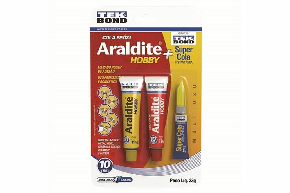 Adesivo Epóxi Araldite Hobby Adesivo 25g Tekbond