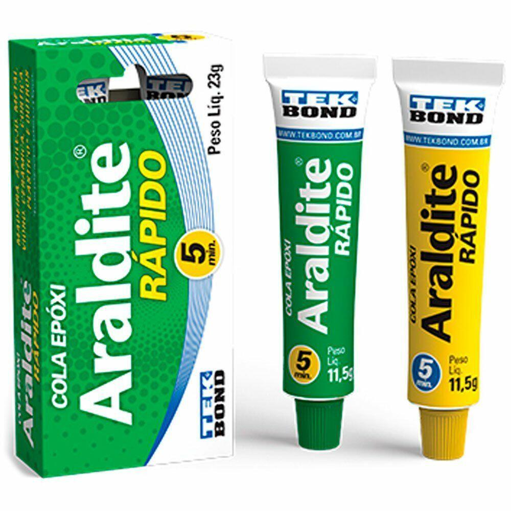 Adesivo Epóxi Araldite Rápido 23g Tekbond