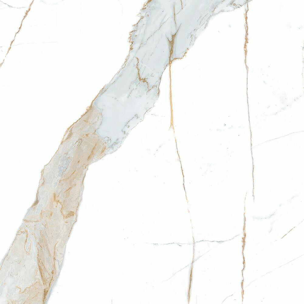 Porcelanato Calacata Oro Lux Retificado Polido 90x90 Biancogres