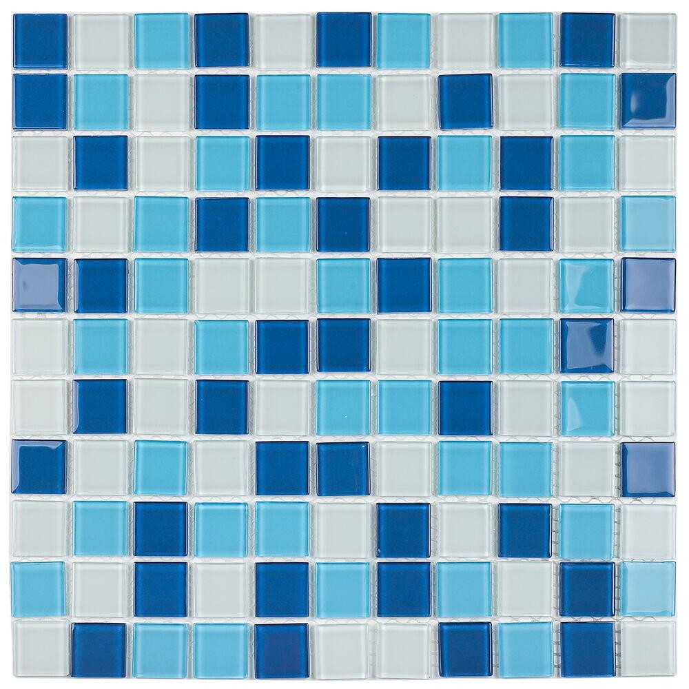 Pastilha de Vidro Miscelânea Mix 30x30 Glass Mosaic