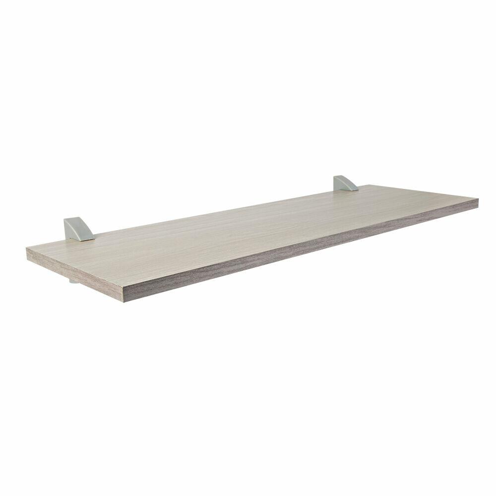 Prateleira Concept com Suporte 20x60cm Concreto Prat-K