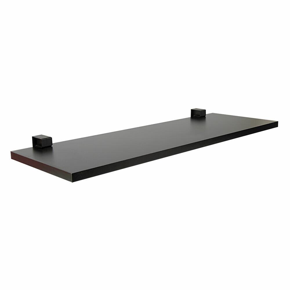 Prateleira Prat-K Lineare com Suporte 20x60cm Preta