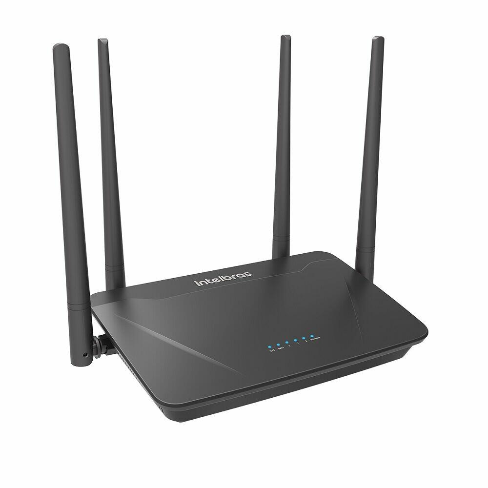 Roteador Wi-Fi Intelbras Dual Band AC 1200 Preto
