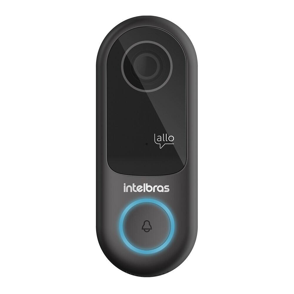 Vídeo Porteiro Inteligente Wi-Fi ALLO W3 Preto Intelbras