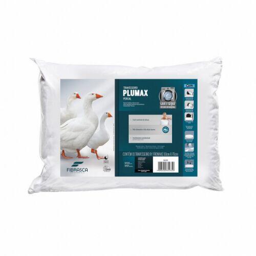 Travesseiro Plumax Percal 50x70cm Fibrasca