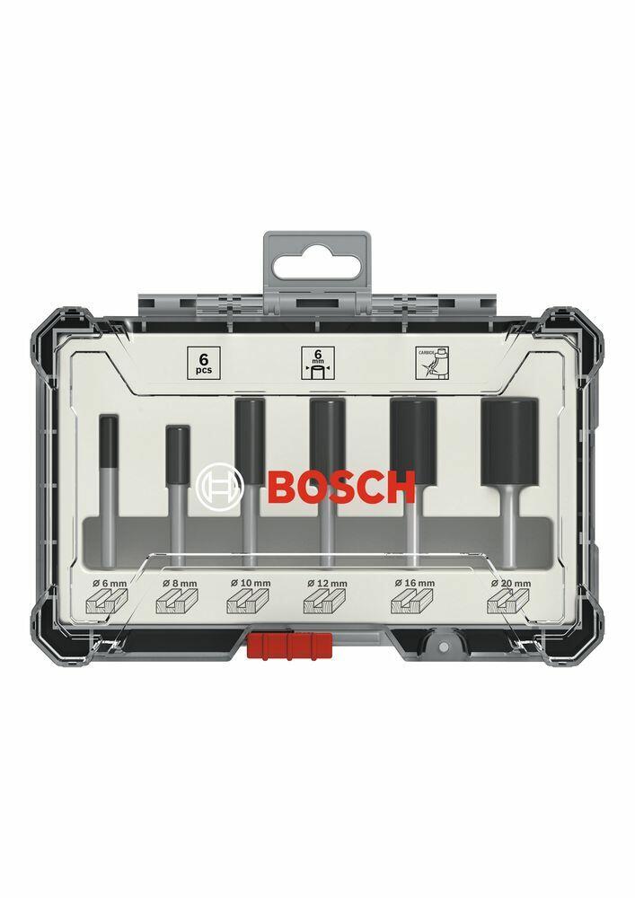Kit Fresas Bosch 6mm 6 Peças