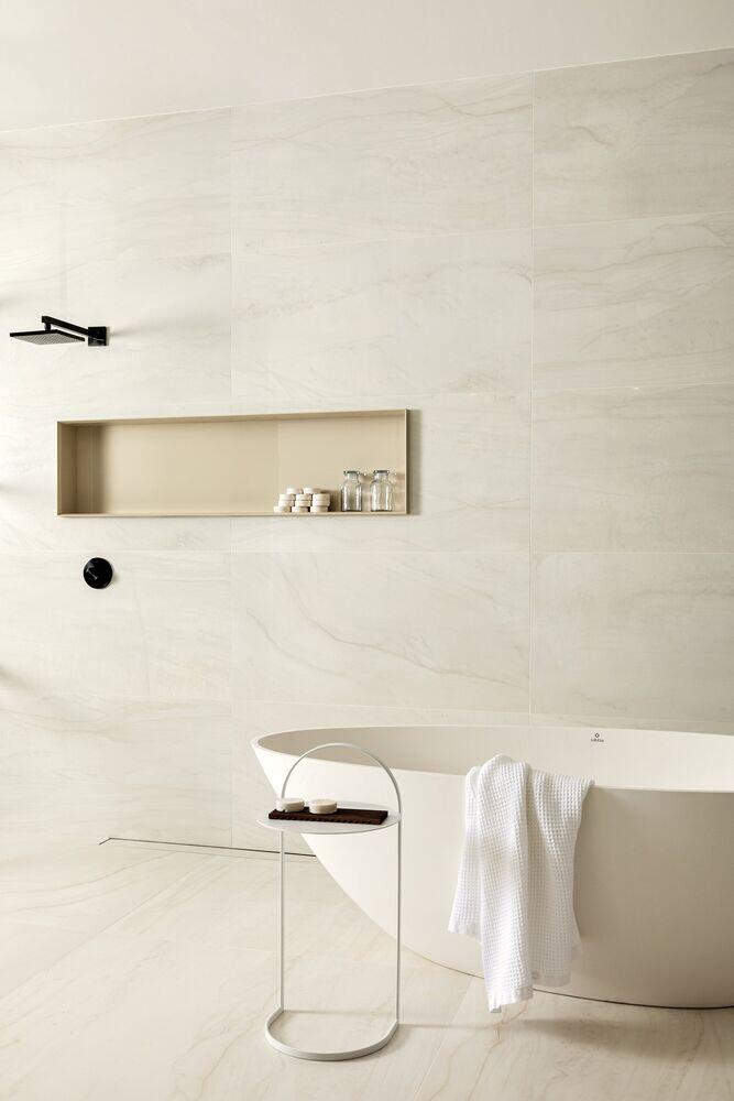 Porcelanato Mont Blanc Retificado Natural 90x90 Portobello