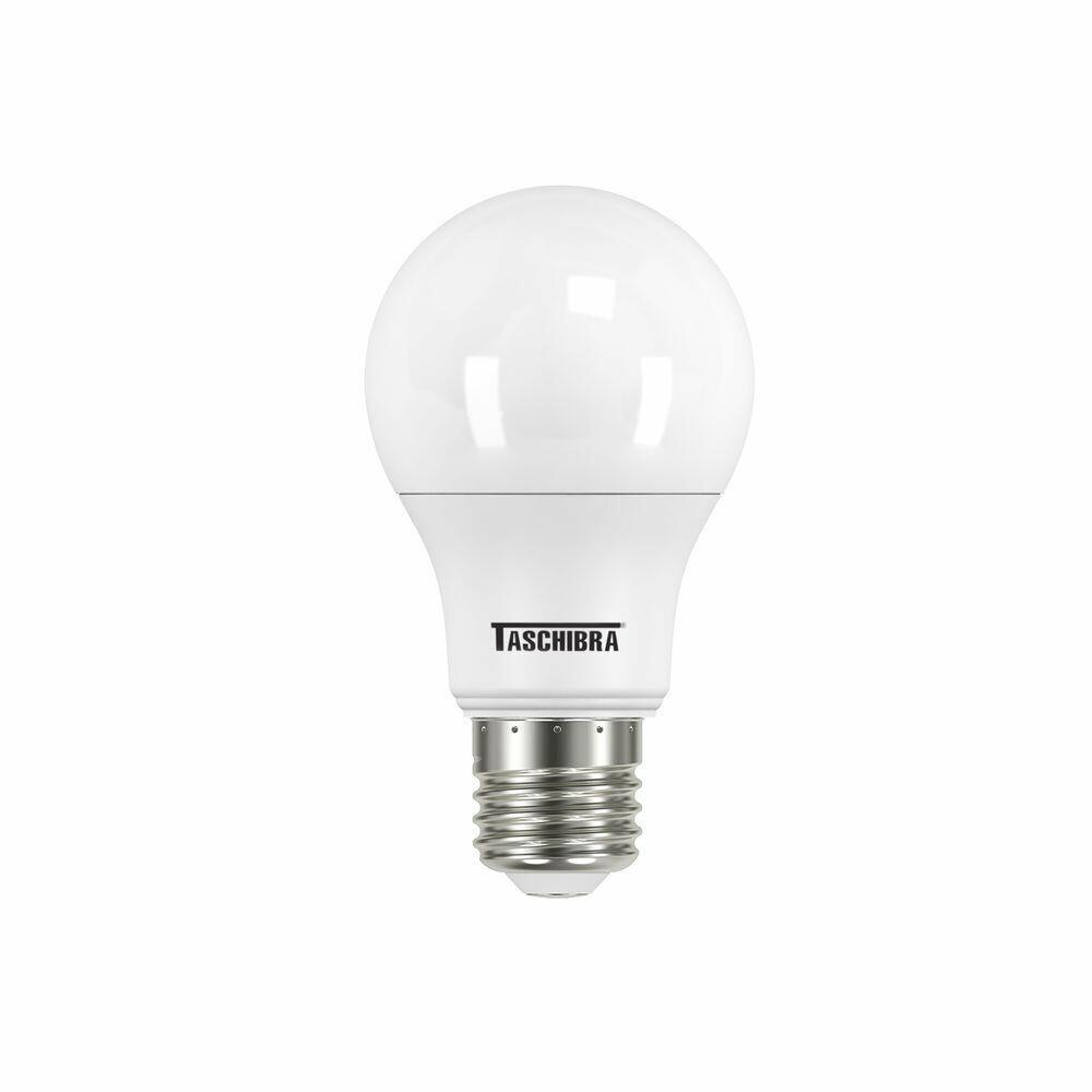 Lâmpada LED Bulbo TKL 40 7W E27 6500K Luz Branca Taschibra