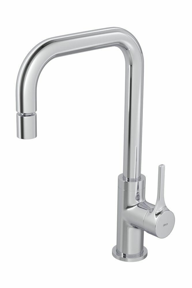 Torneira Misturador Monocomando para Cozinha de Mesa Bica Alta 1/2 Sta Cromado Deca