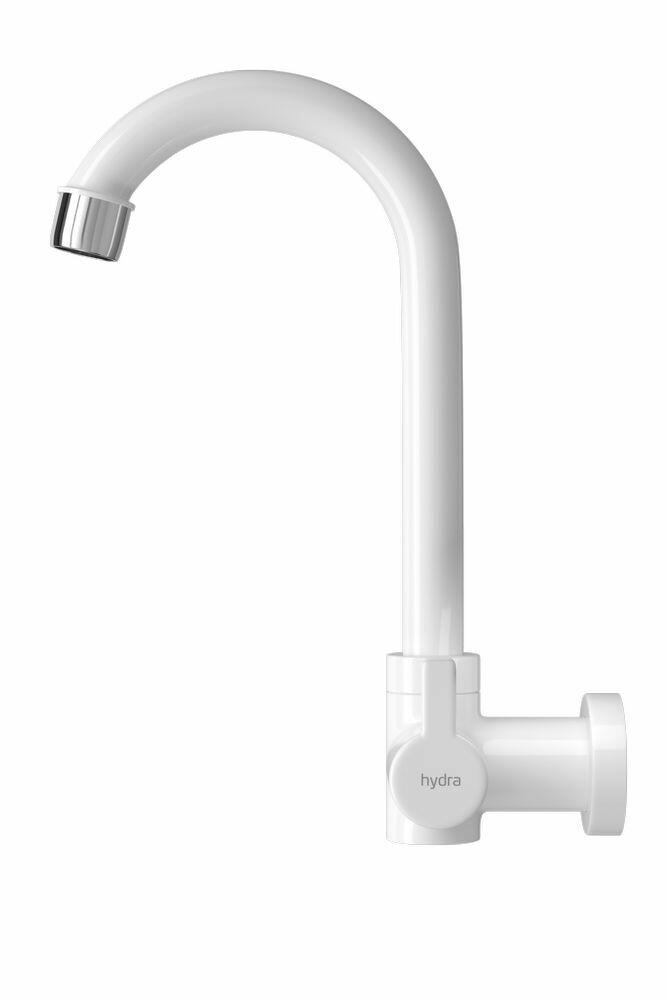 Torneira de Parede para Cozinha Hydra Hydraplus Branca