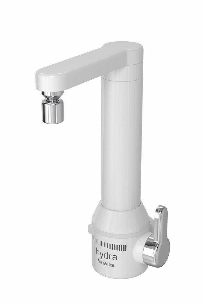 Torneira Elétrica de Parede Puravitta 5500W Branca Hydra