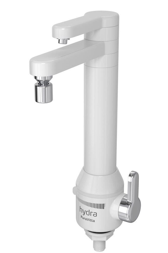 Torneira Elétrica Hydra para Mesa Puravitta 5500W Branca com Purificador
