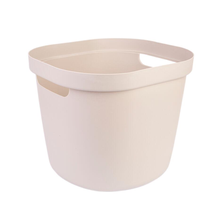 Cesto Cube Flex 28L Bege Martiplast