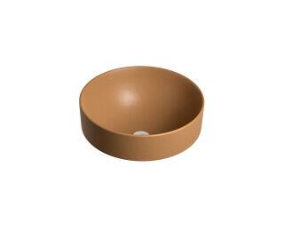 Cuba para Banheiro de Sobrepor Redonda 40cm Caramelo Fosco L.1050.31 Deca