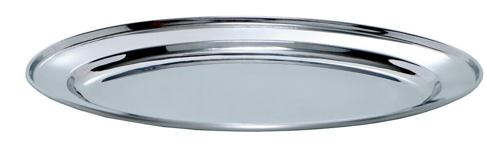 Travessa Oval 40cm Inox Casa&Ideia