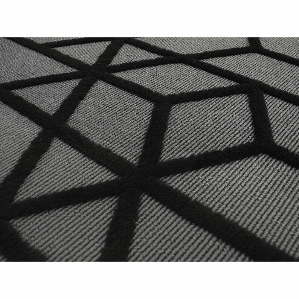 Tapete São Carlos 1x1,5m Cut Loop Goop 10/87 Cinza