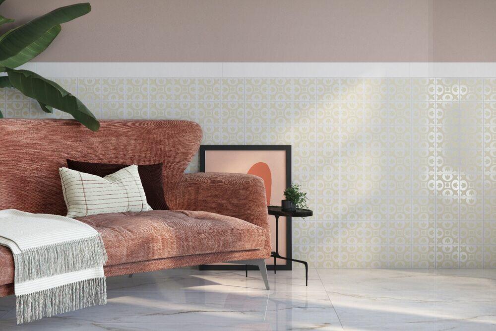 Porcelanato Polido Bianco Oro 80x160 Retificado Marmorizado Eliane