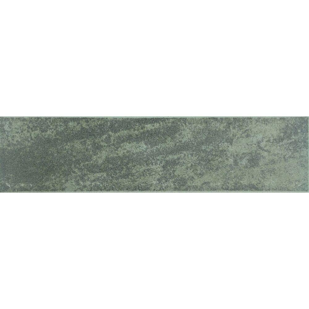 Piso Cerâmico Pierini Malva 6,5x25,6 Esmaltado Bold Verde Pierini