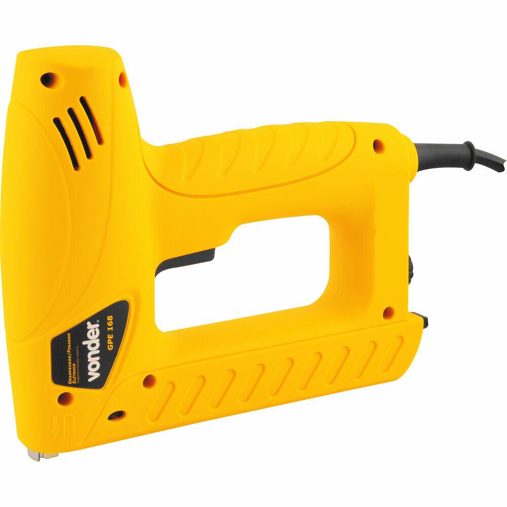 Grampeador Elétrico GPE168 8-16mm Amarelo Vonder