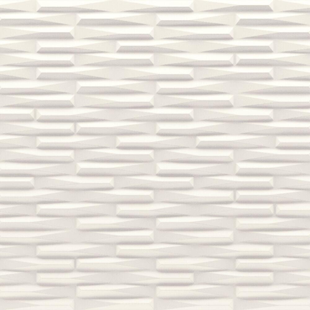 Porcelanato Solene White Retificado Acetinado 33x100 Portinari