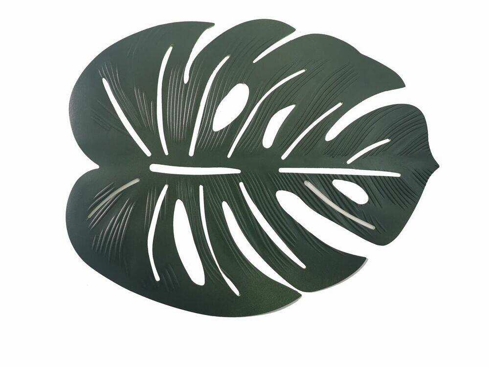 Lugar Americano Casa&Ideia Leaf 45x30cm Verde