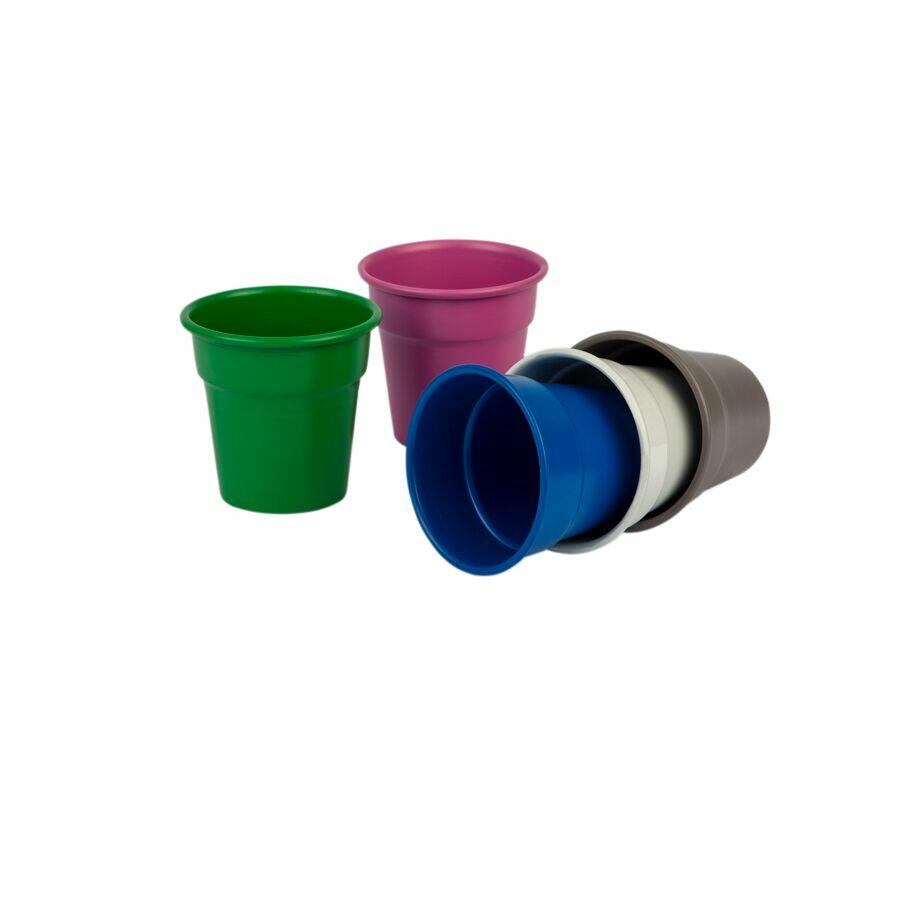 Vaso de Ferro Little Farm 8cm com Cores Sortidas Fascino
