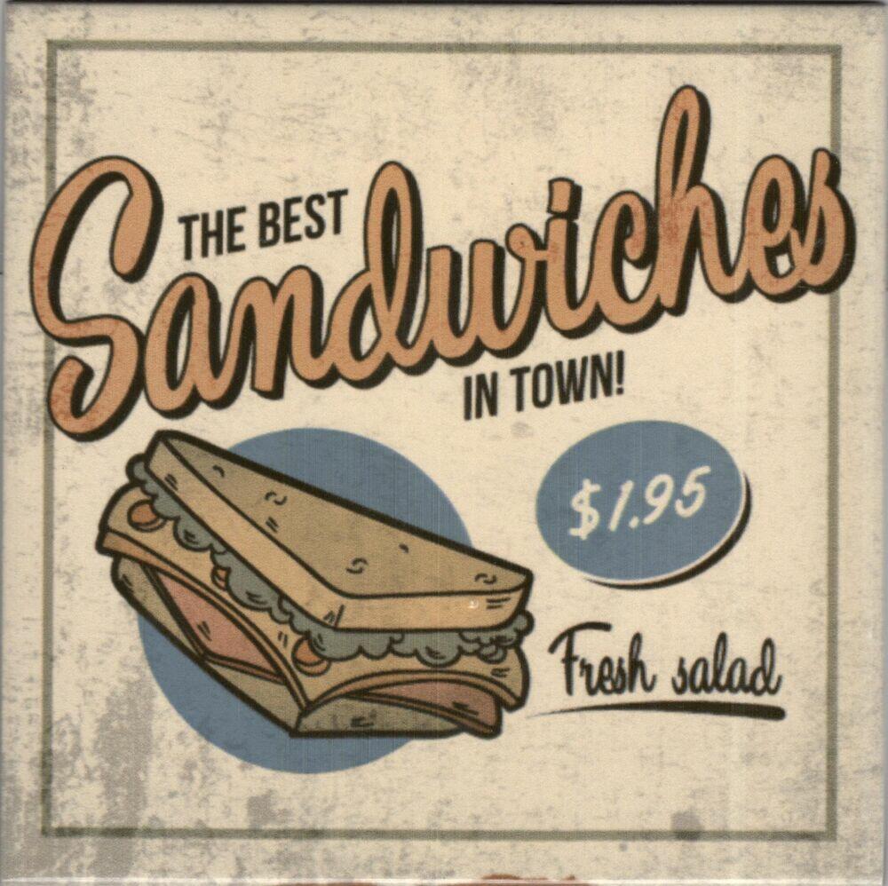 Tozzeto Sandwiches 20x20cm Esmaltado Bold Pierini