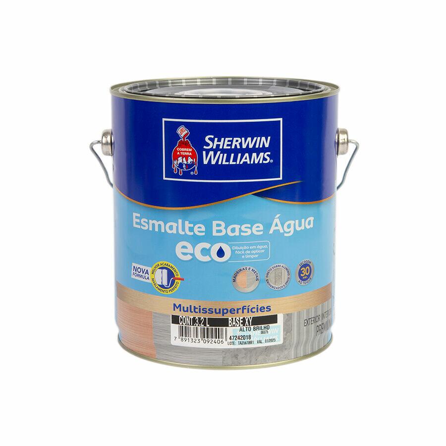 Tinta Esmalte Metalatex Eco Acetinado 3,6L Branco Gelo Sherwin Williams