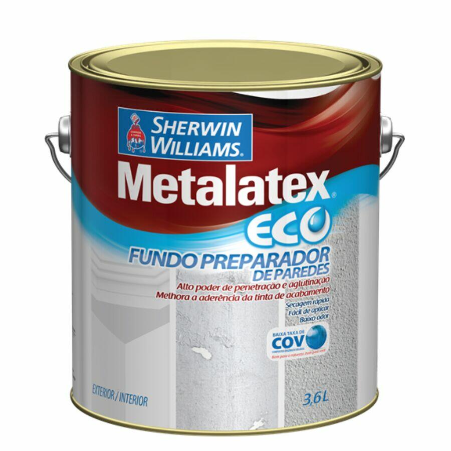Fundo Preparador Metalatex Sherwin Williams Incolor 3,6L