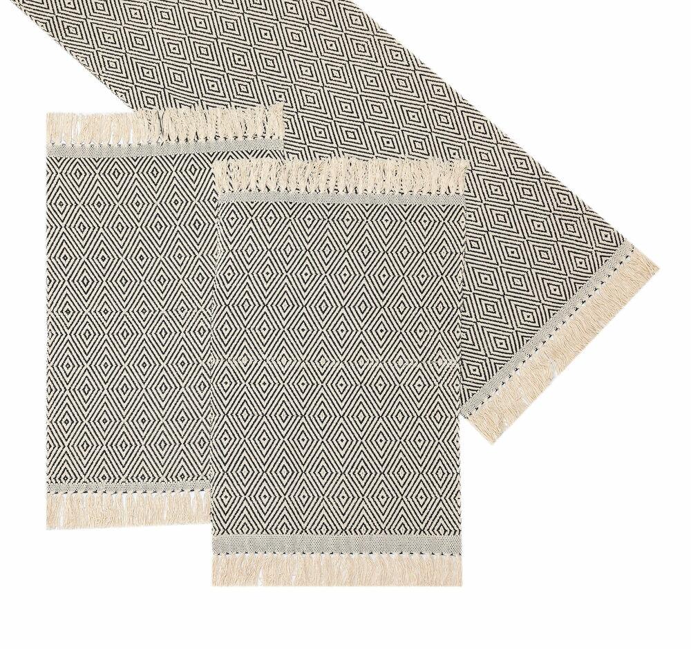 Passadeira Artesanal Teares 50x140cm Diamante Perto