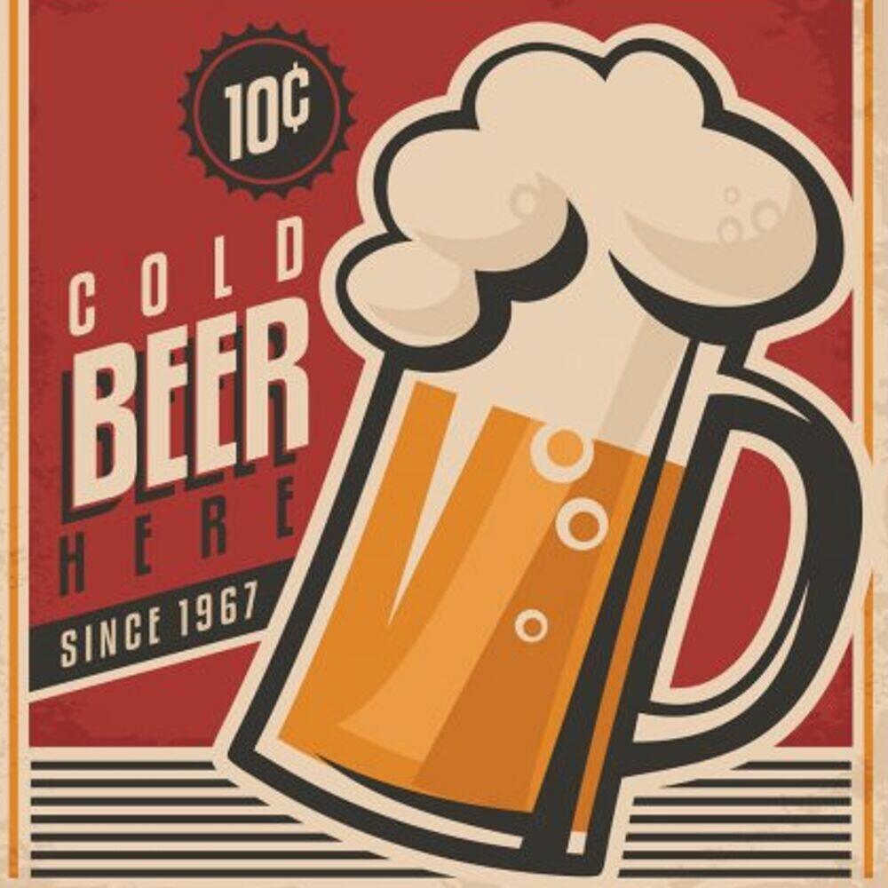 Tozzeto Cold Beer 20x20cm Esmaltado Bold Pierini