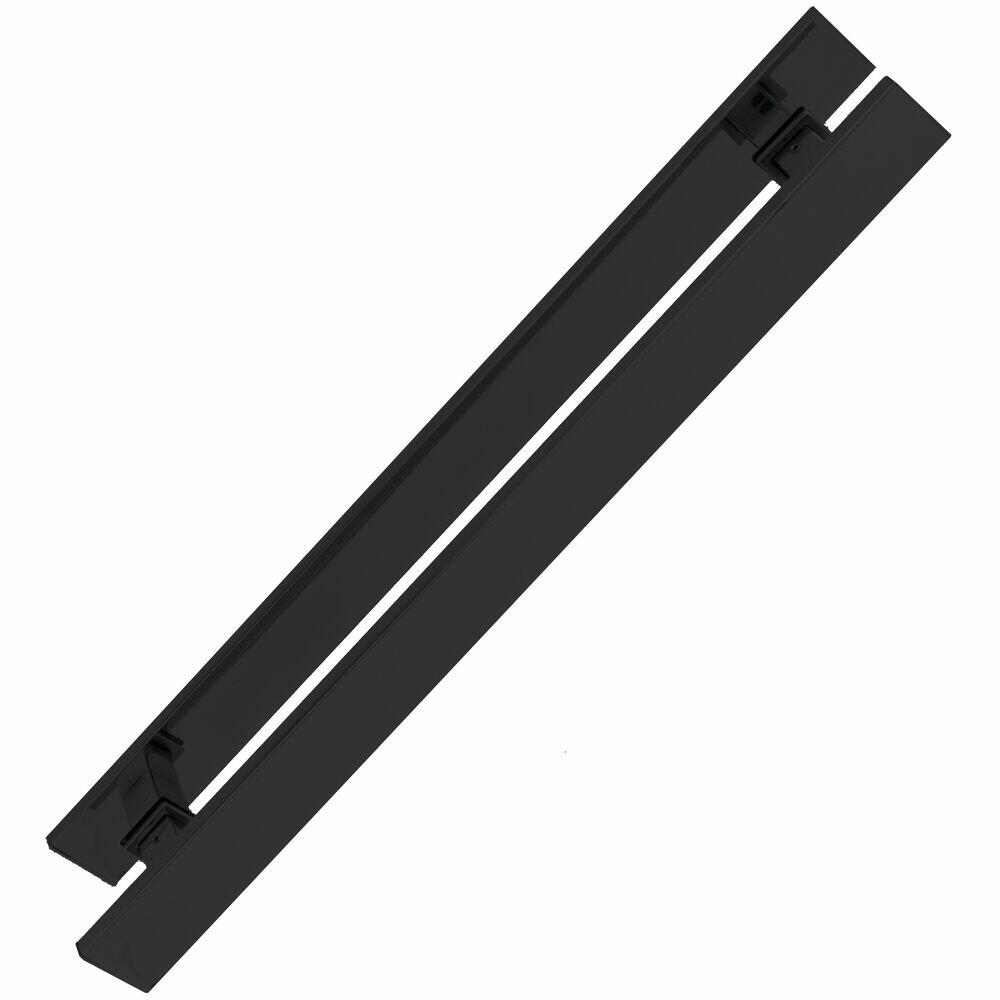 Puxador Geris Eco Preto Alumínio 75cm