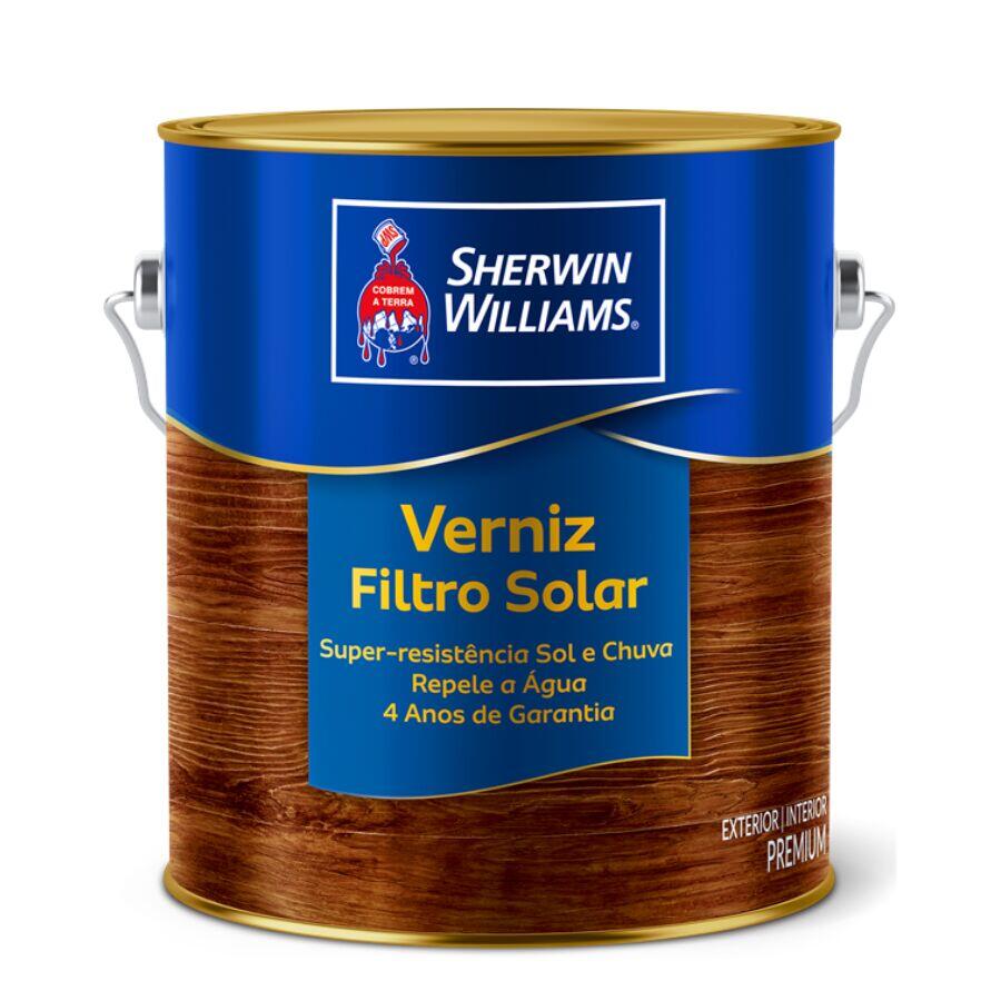 Verniz Filtro Solar 3,6L Incolor Acetinado Sherwin Williams