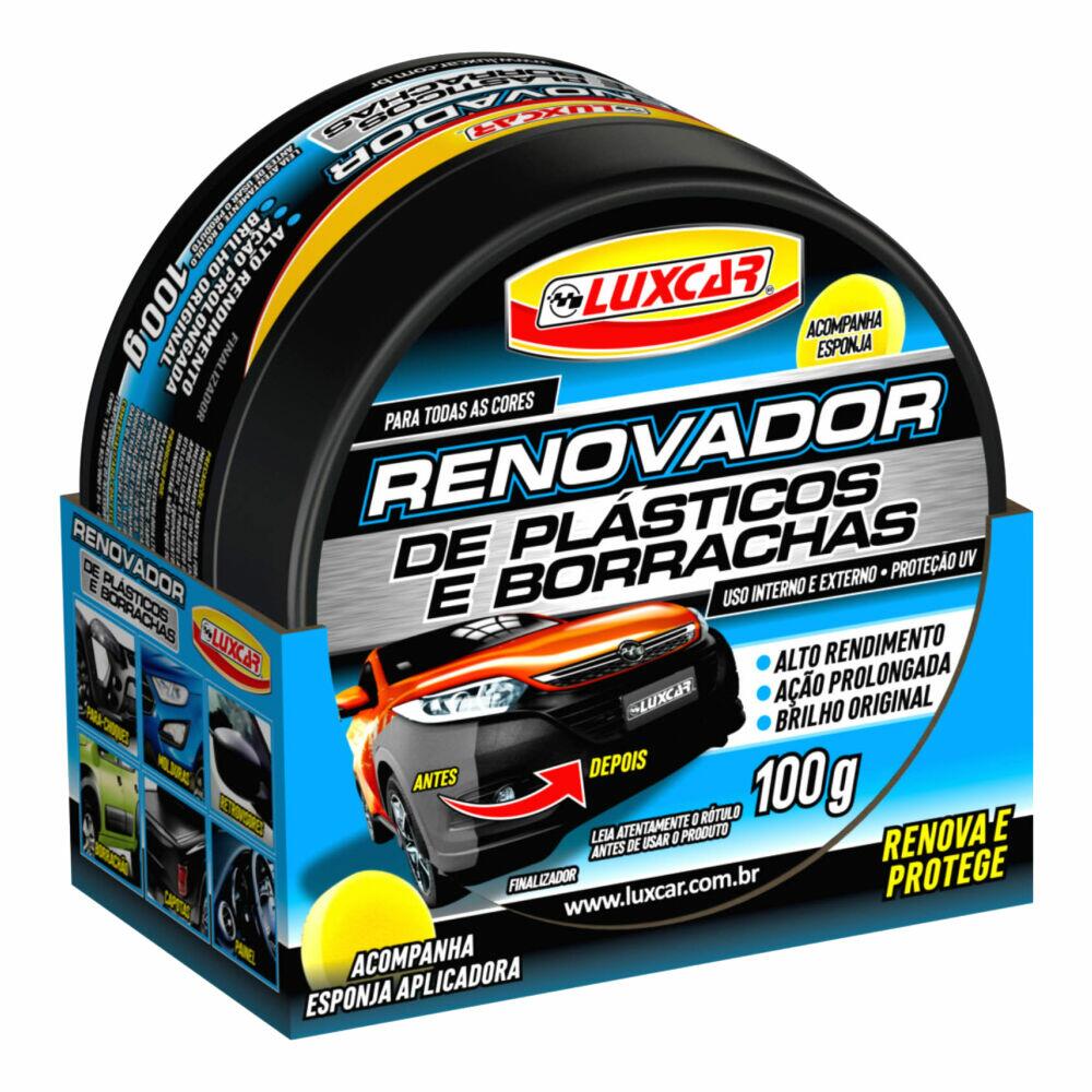 Renovador Luxcar Plástico e Borracha 100gr