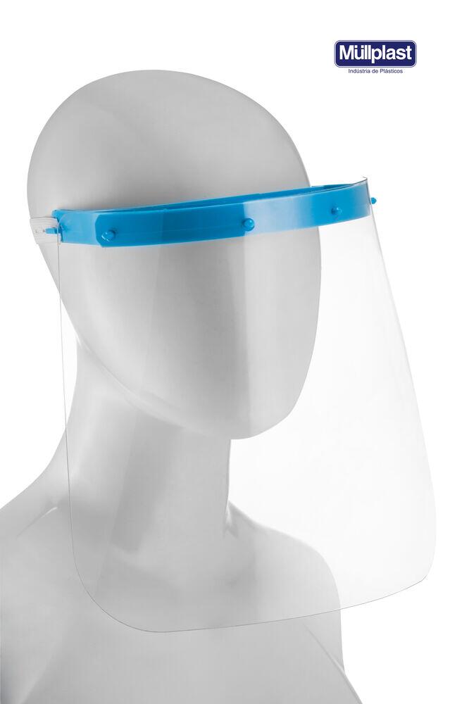 Protetor Facial Mullplast Azul