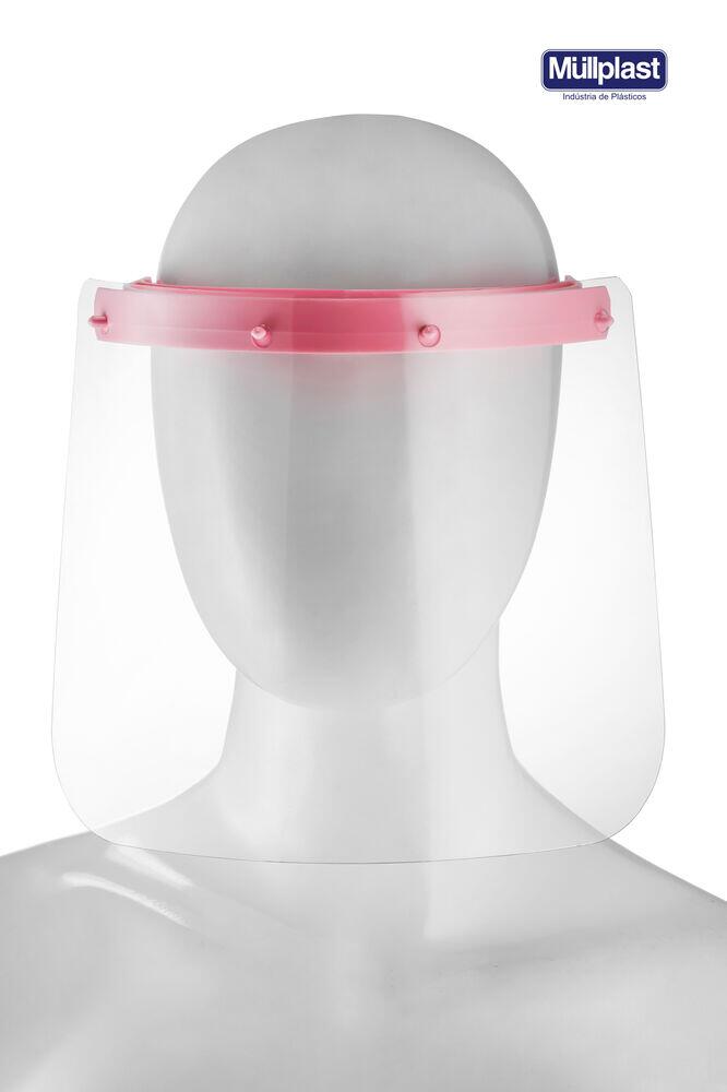 Protetor Facial Mullplast Rosa