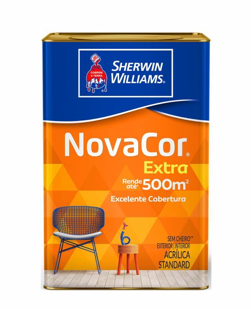 Tinta Acrílica Sherwin Williams Standard 18L Branco Semi Brilho
