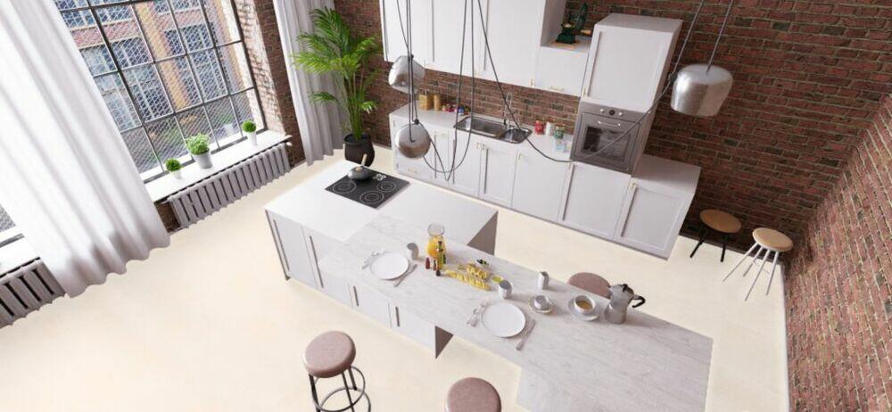 Piso Cerâmico Cementado Bold Acetinado 50x50 Ilhabela