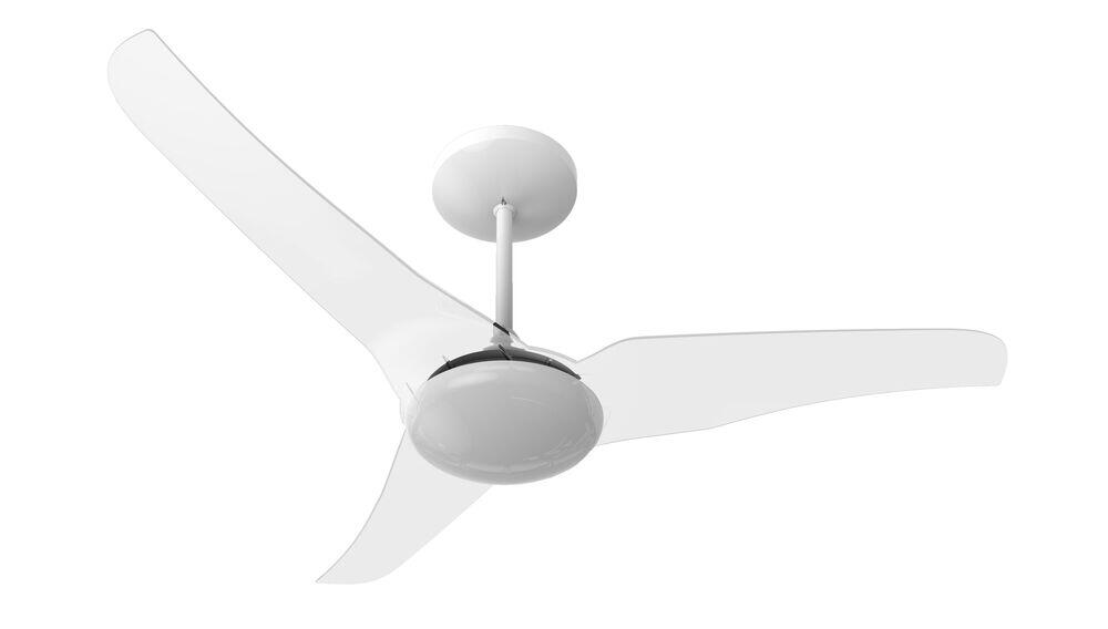 Ventilador de Teto Slim Cristal 3 Pás Aliseu