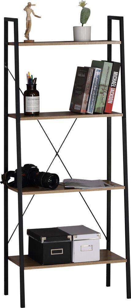 Estante Multiuso Royal 148x32,5x60 Preto Diagonal