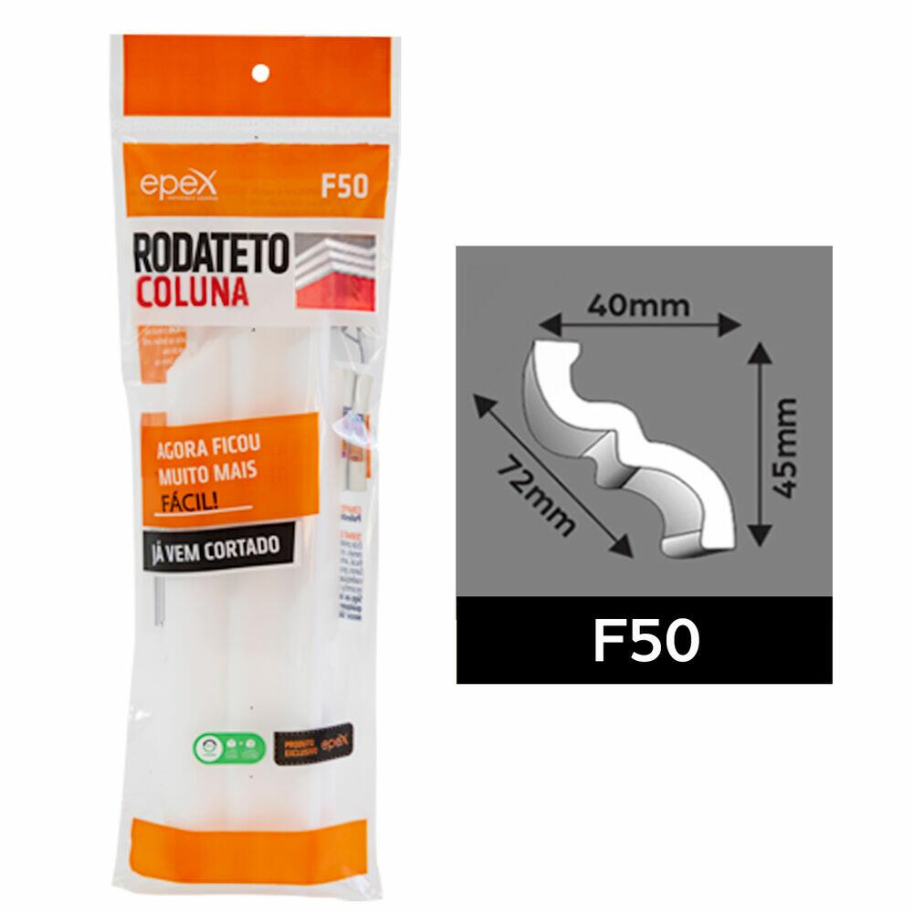 Rodateto Epex F50 Decorativa 4,5x4x24cm FBDF50CO