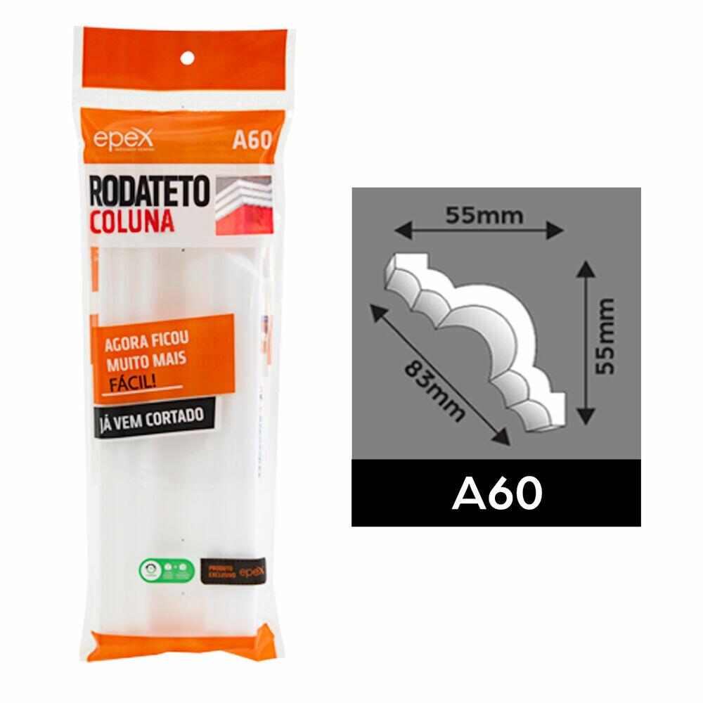 Rodateto Epex A60 Decorativa 5,5x5,5x24cm FBDA60CO