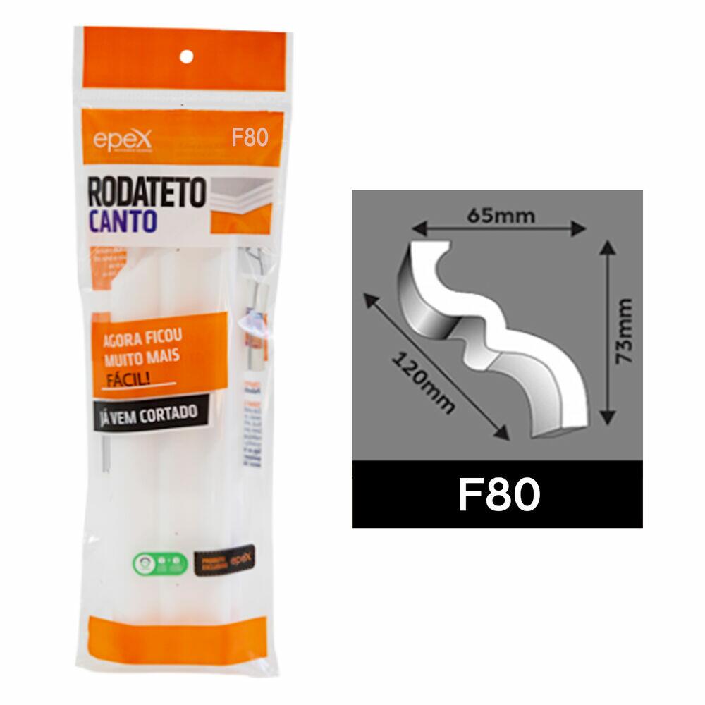 Rodateto Epex F80 Decorativa 7,3x6,5x24cm