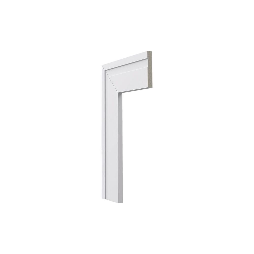 Guarnição Poliestireno Santa Luzia  52 GN|B 5cmx2,4m Branco