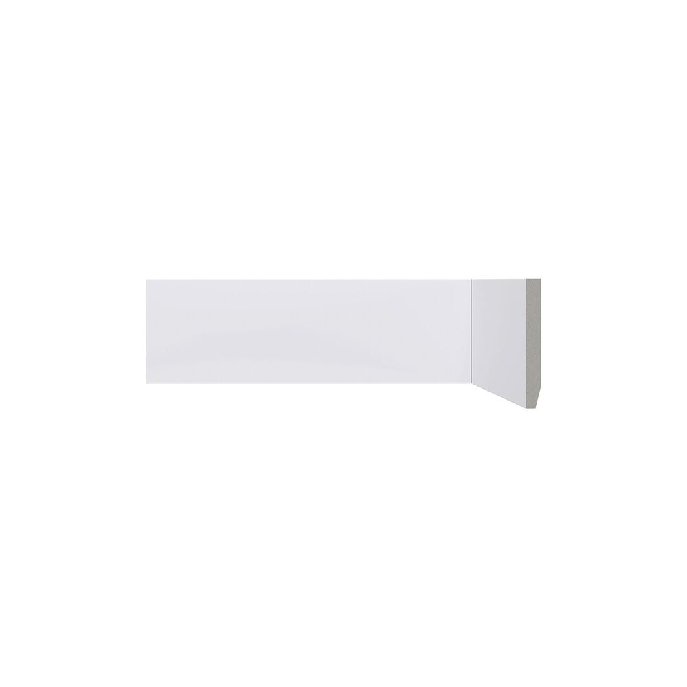 Rodapé Poliestireno Lev71 7cm x 2,4m Santa Luzia