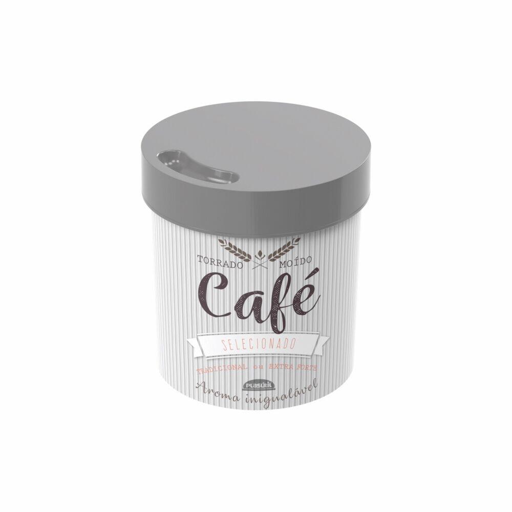 Pote de Plástico Plasútil para Café 1,8L Fendi