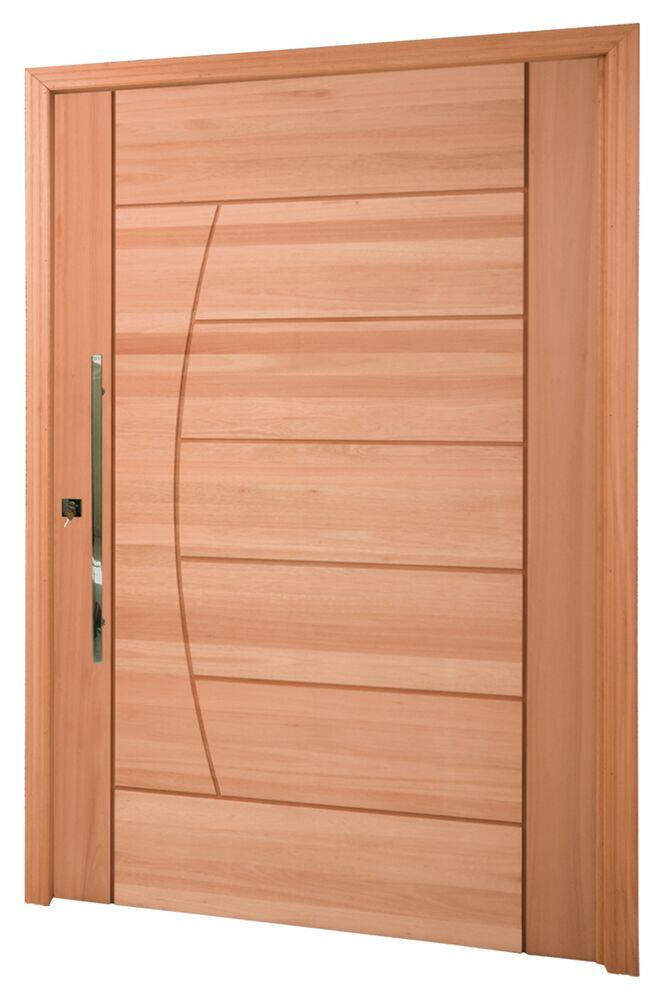Porta Pivotante Madeira Eucalipto Grandis Cruzeiro Solar Neo 2,10x1,00m